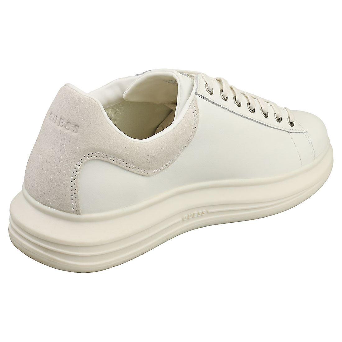 GUESS Mens Casual Trainers in White