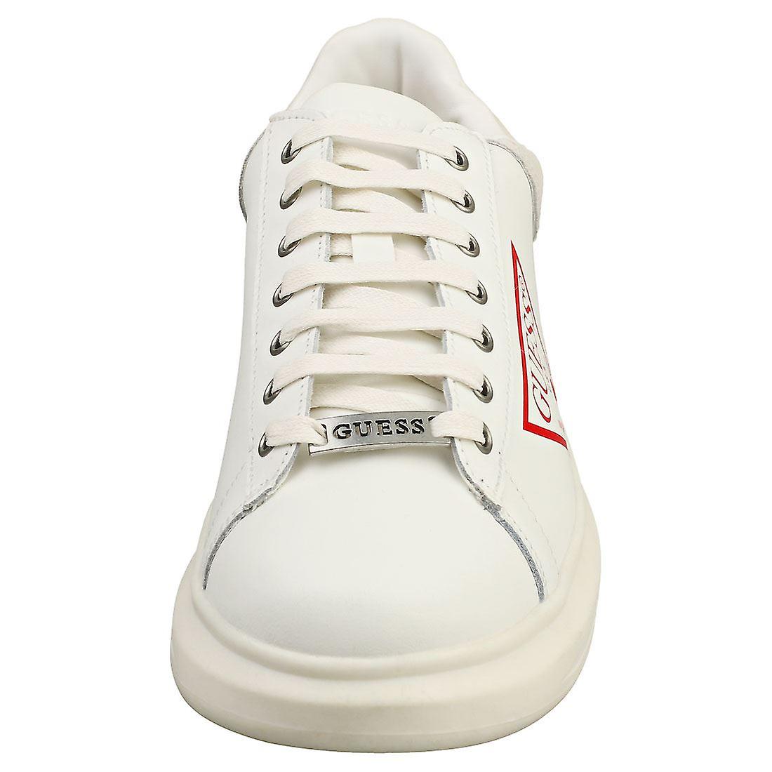 GUESS Mens Casual Trainers in White