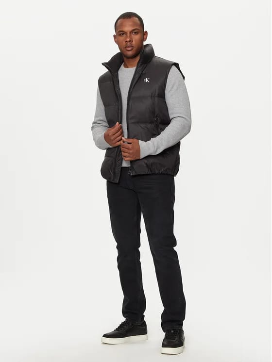CALVIN KLEIN JEANS Vestă J30J325901 Negru