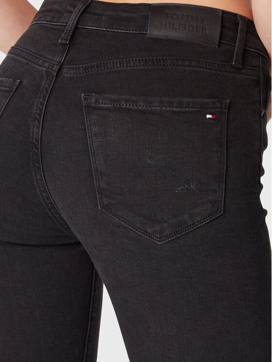 TOMMY HILFIGER Blugi Soft Como WW0WW36241 Negru