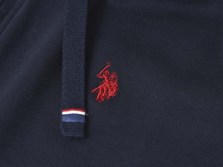 U.S. POLO ASSN. Hanorac din bumbac LUKE 52088 EH33 Albastru închis