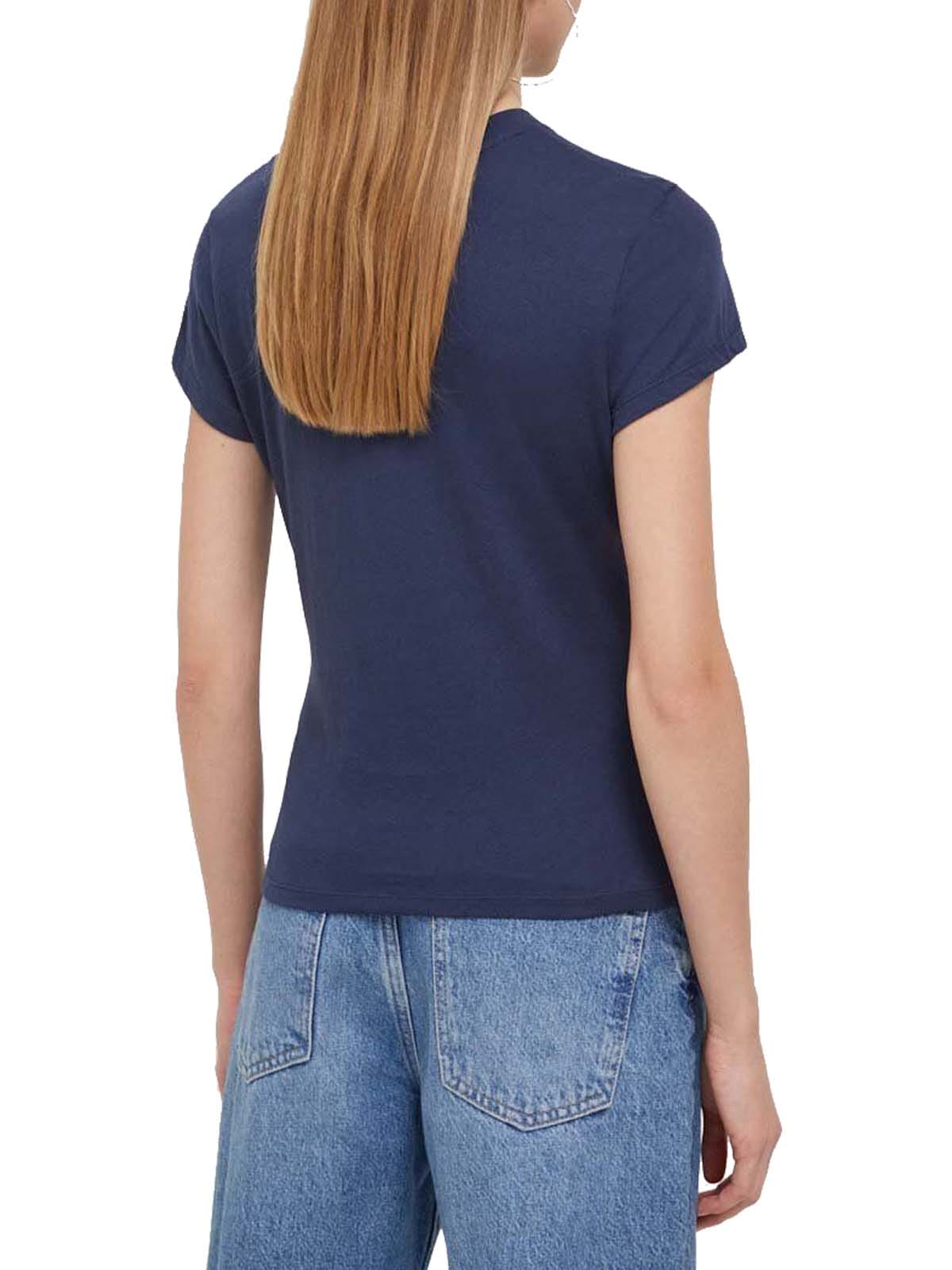 TOMMY JEANS Tricou Bby Essential Logo DW0DW16435 C87 Bleumarin