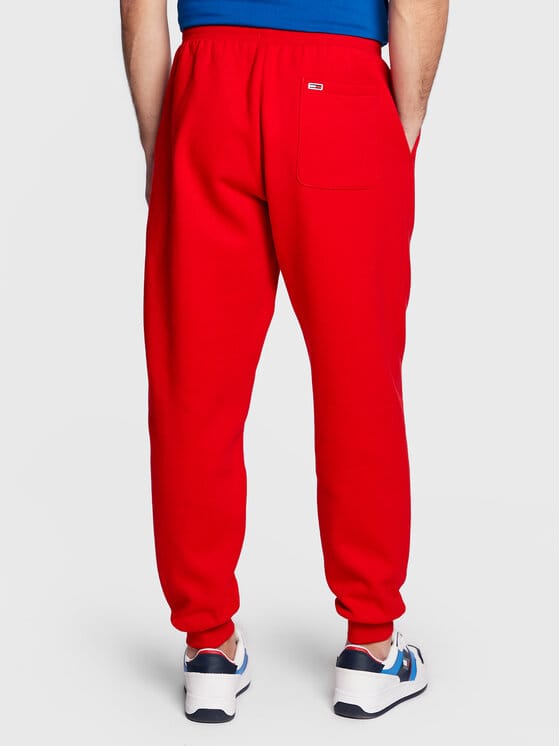 TOMMY JEANS Pantaloni de trening DM0DM15807 Roșu