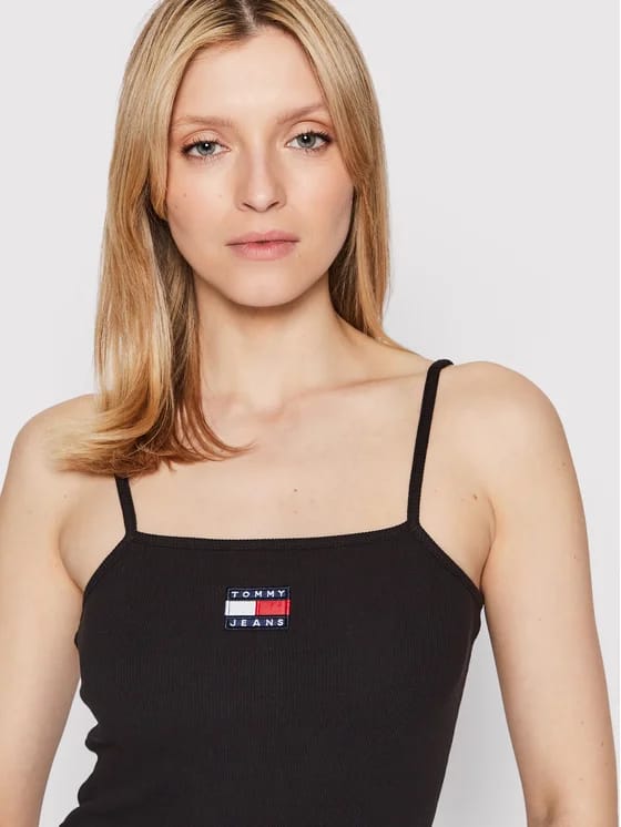TOMMY JEANS Body DW0DW11753 Negru
