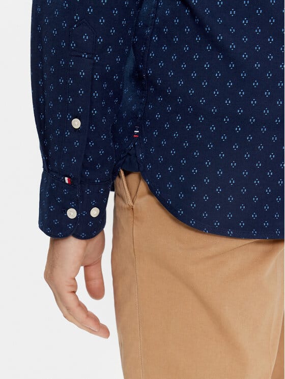 TOMMY HILFIGER Cămașă MW0MW33306 Bleumarin