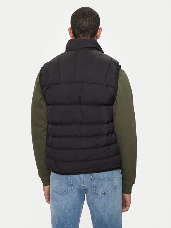 TOMMY JEANS Vestă DM0DM18896 Negru