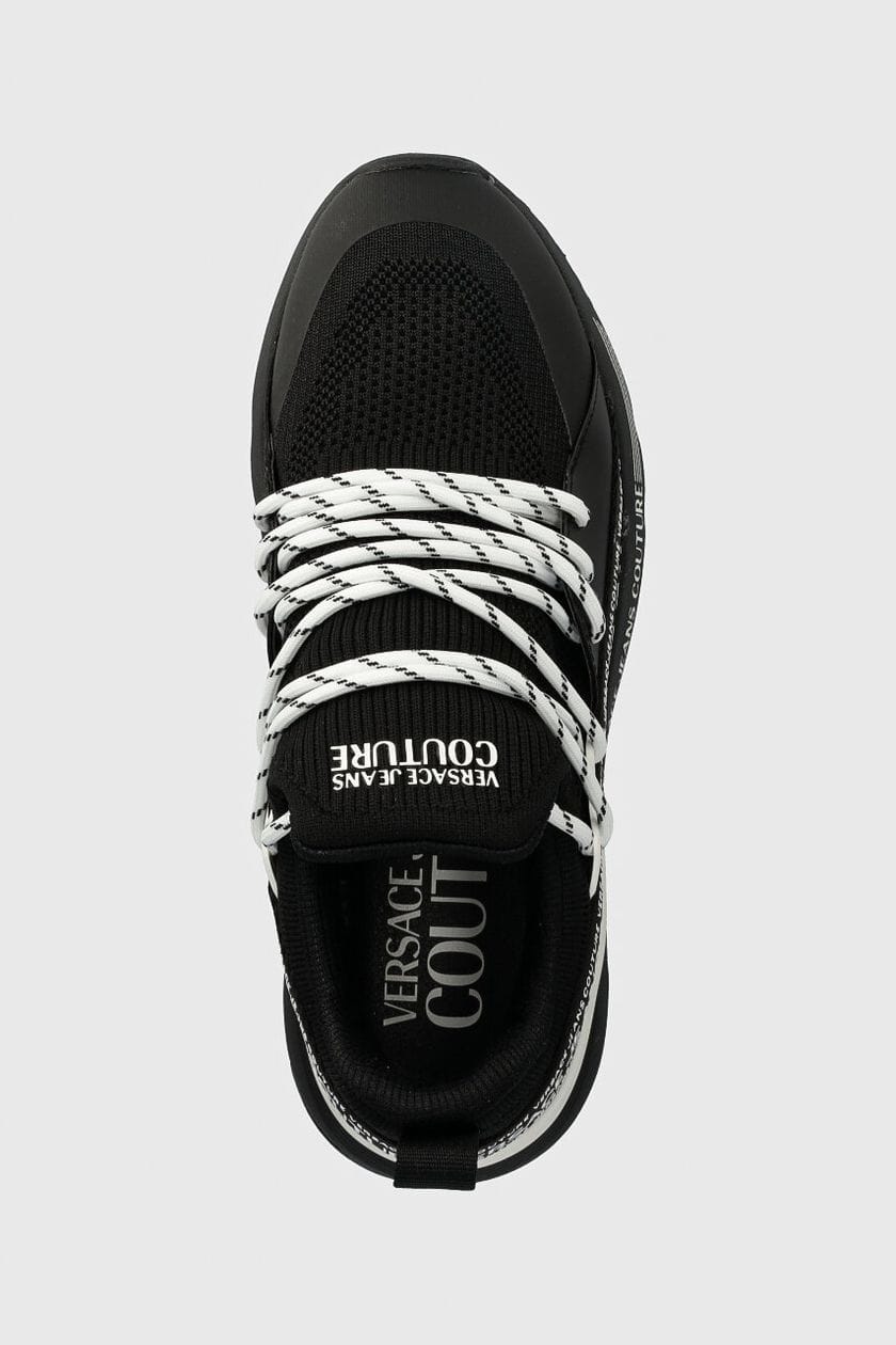 VERSACE JEANS COUTURE Sneakers 77YA3SA3 ZS917 899 Negru