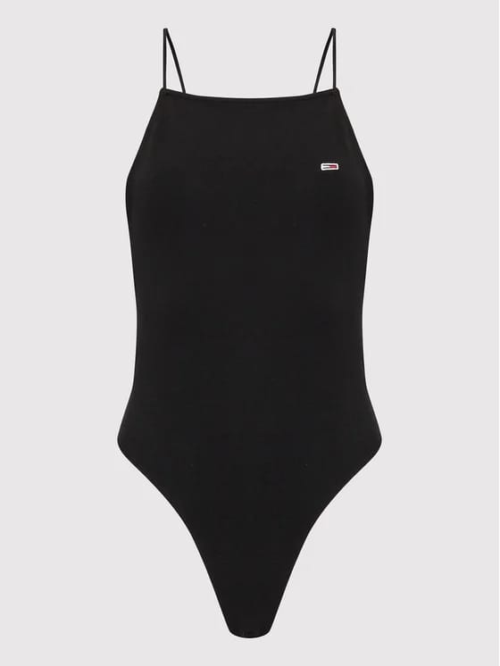 TOMMY JEANS Body DW0DW13497 BDS Negru