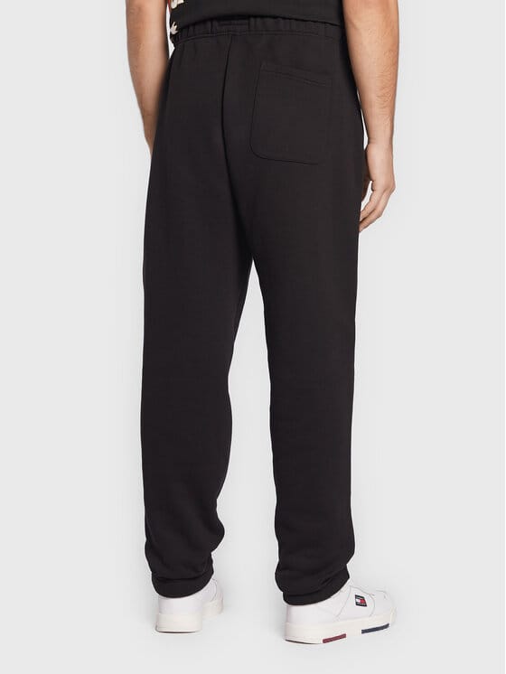 TOMMY JEANS Pantaloni de trening Badge DM0DM14272 Negru