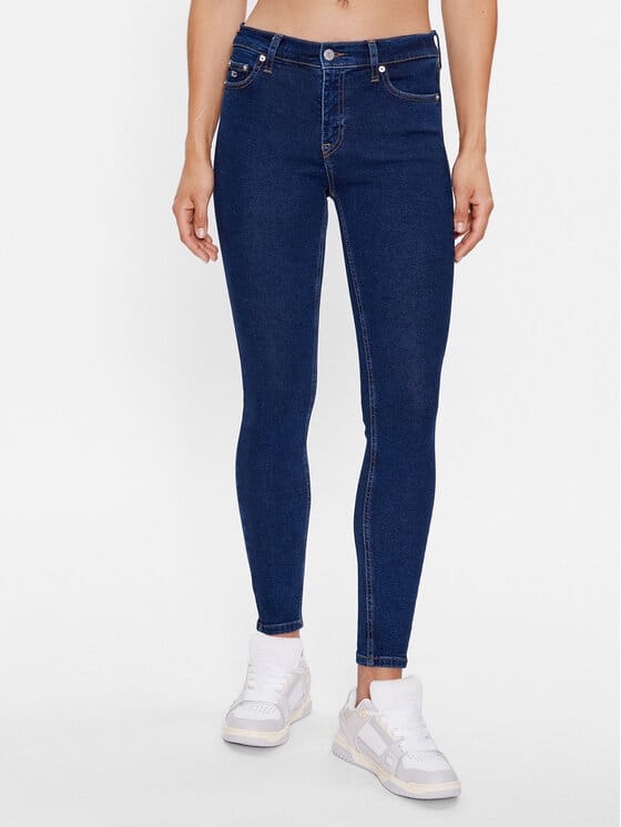 TOMMY JEANS Blugi Nora DW0DW16008 Bleumarin