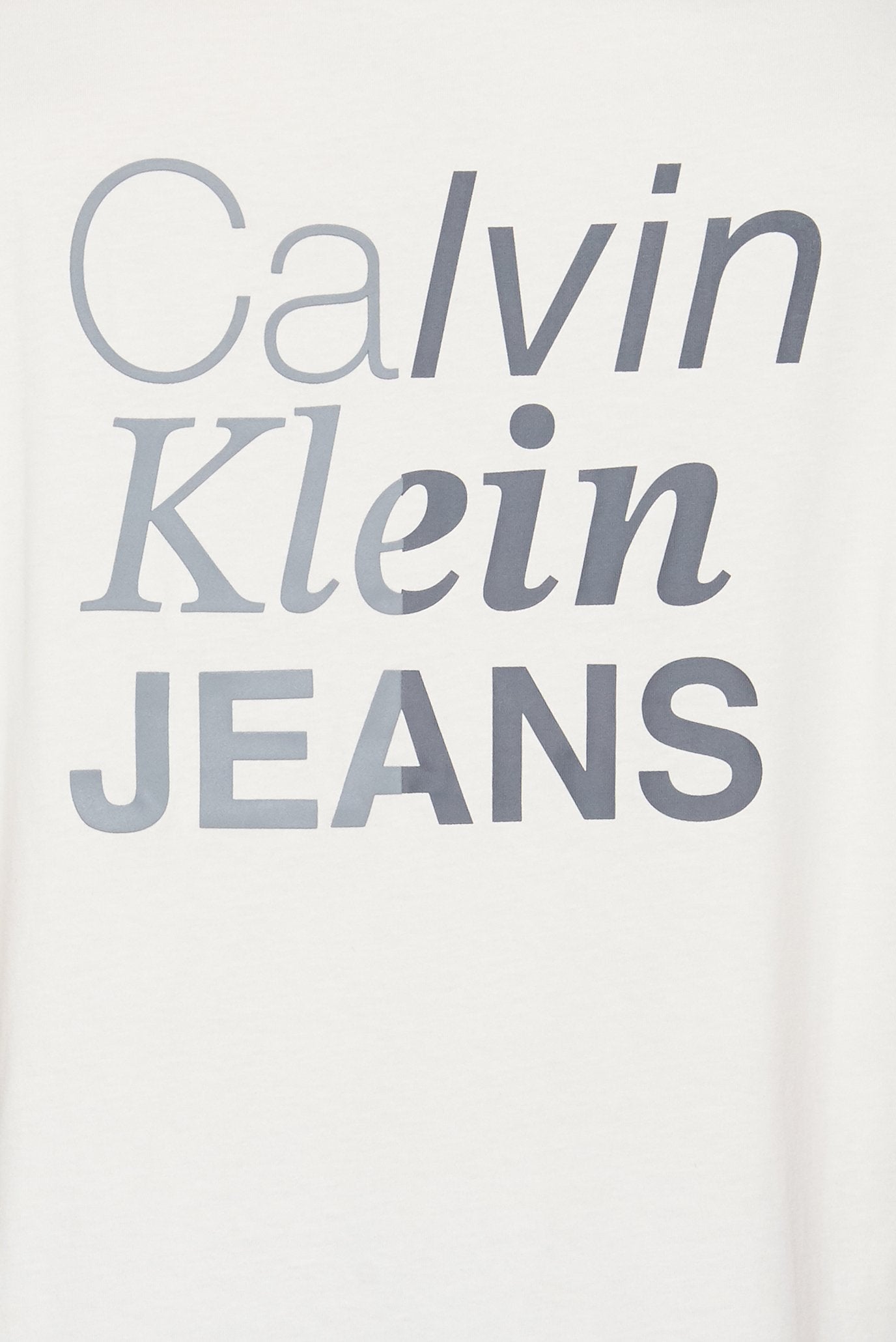 CALVIN KLEIN JEANS Tricou J30J326870 YBI Ivory