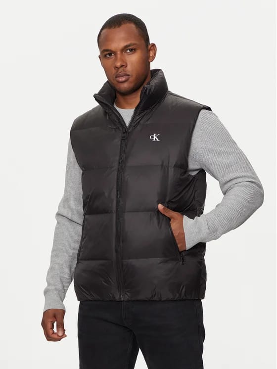 CALVIN KLEIN JEANS Vestă J30J325901 Negru