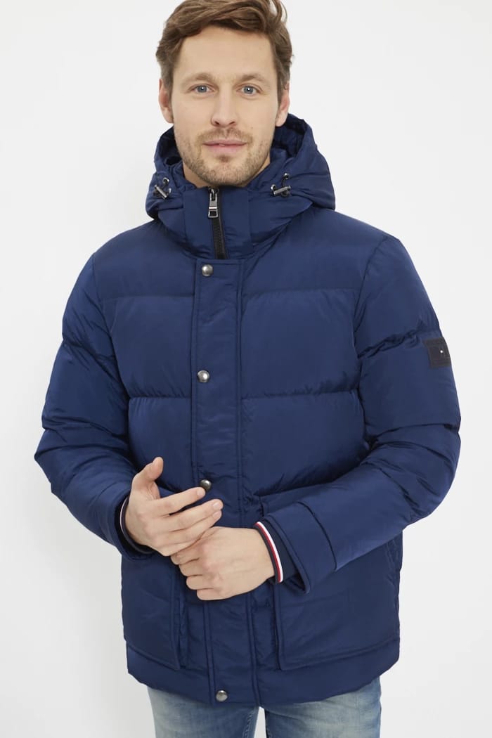 TOMMY HILFIGER Geacă MW0MW14888 DAF Bleumarin