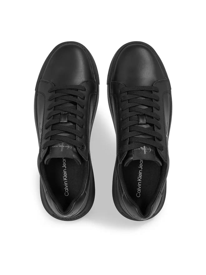 CALVIN KLEIN JEANS Sneakers Chunky Cupsole Mono Lth YM0YM00681 Negru