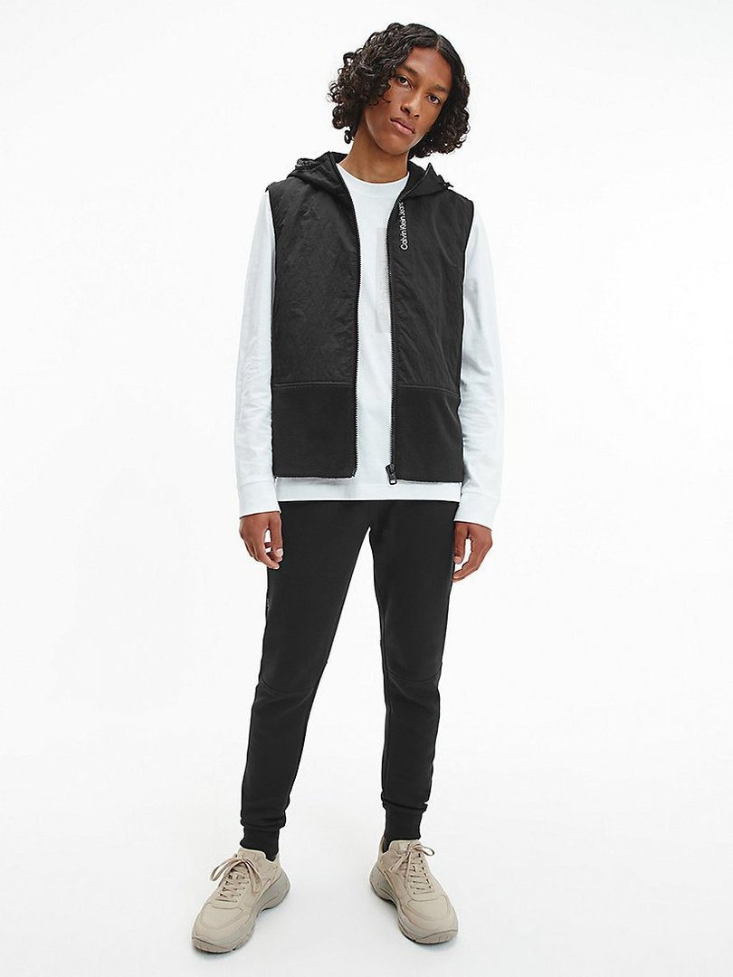 CALVIN KLEIN JEANS Vestă J30J319887 BEH Negru