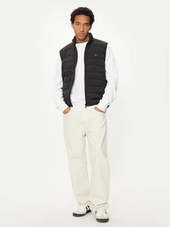 CALVIN KLEIN JEANS Vestă J30J326635 Negru