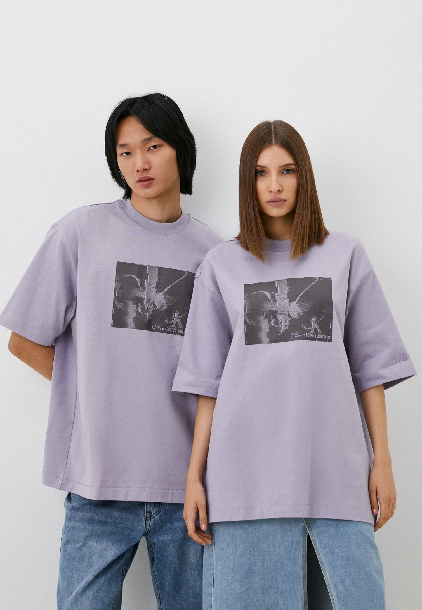 CALVIN KLEIN JEANS Tricou Unisex - Violet