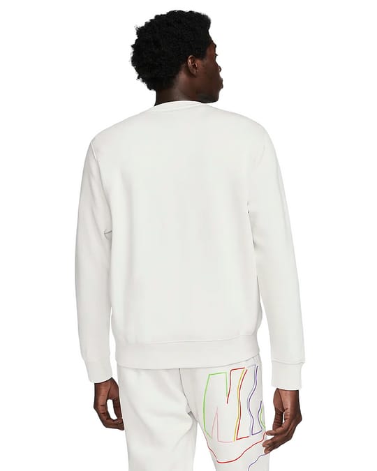 NIKE Club Fleece Bluză DX0529-030 Alb