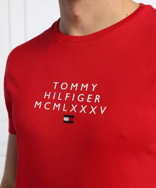 TOMMY HILFIGER Tricou MW0MW24964 Roșu