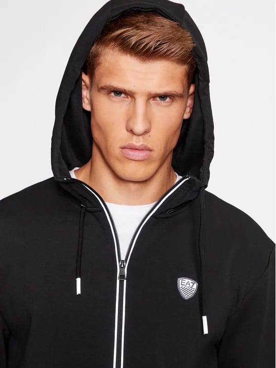 EMPORIO ARMANI Hanorac 8NPM20 PJ4EZ 1200 Negru
