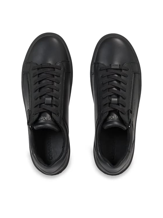 CALVIN KLEIN Sneakers Low Top Lace Up W/Zip Rubb HM0HM01268 Negru