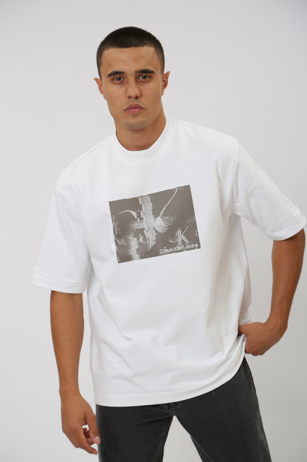 CALVIN KLEIN JEANS Tricou - Alb