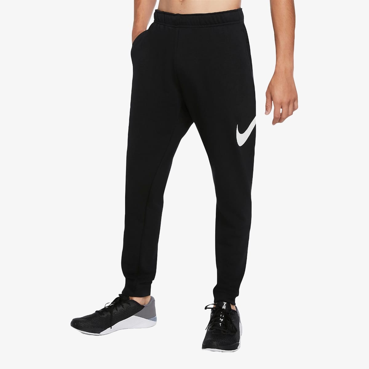 NIKE Pantaloni de trening Dry Graphic CU6775 010 Negru