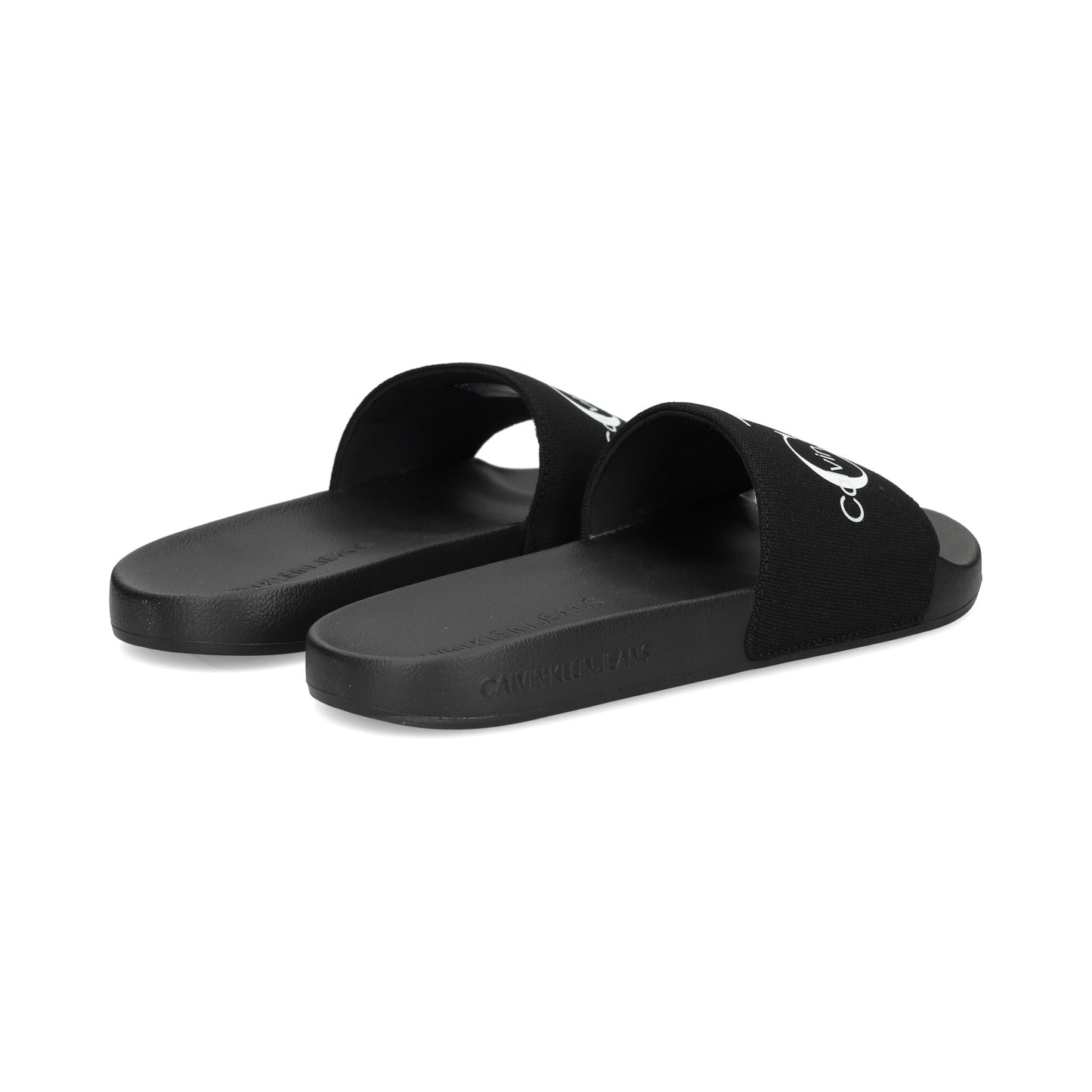CALVIN KLEIN JEANS Șlapi Bărbătești Slide Monogram Co YM0YM0061 Negru