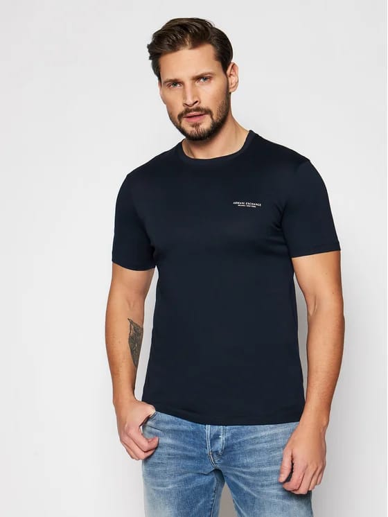ARMANI EXCHANGE Tricou 8NZT91Z8H4Z9 1200 Negru