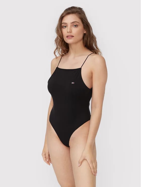 TOMMY JEANS Body DW0DW13497 BDS Negru