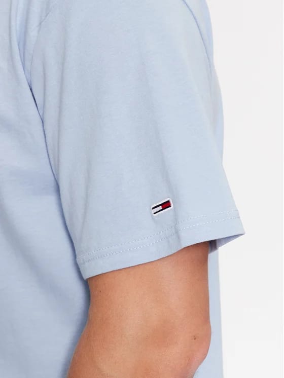 TOMMY JEANS Tricou Small Flag DM0DM17714 C1X Albastru