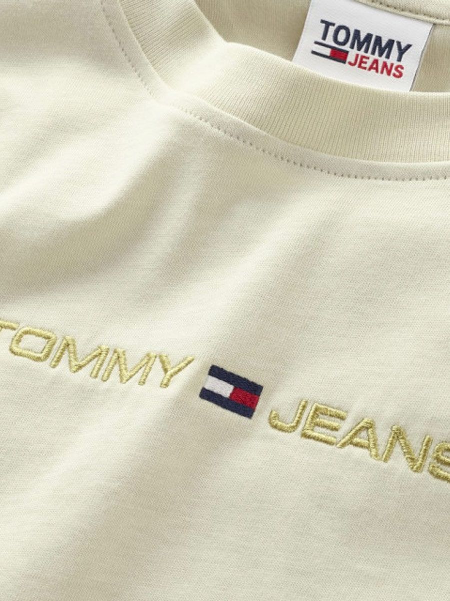 TOMMY JEANS Classic Gold Linear Logo DM0DM17728 Bej