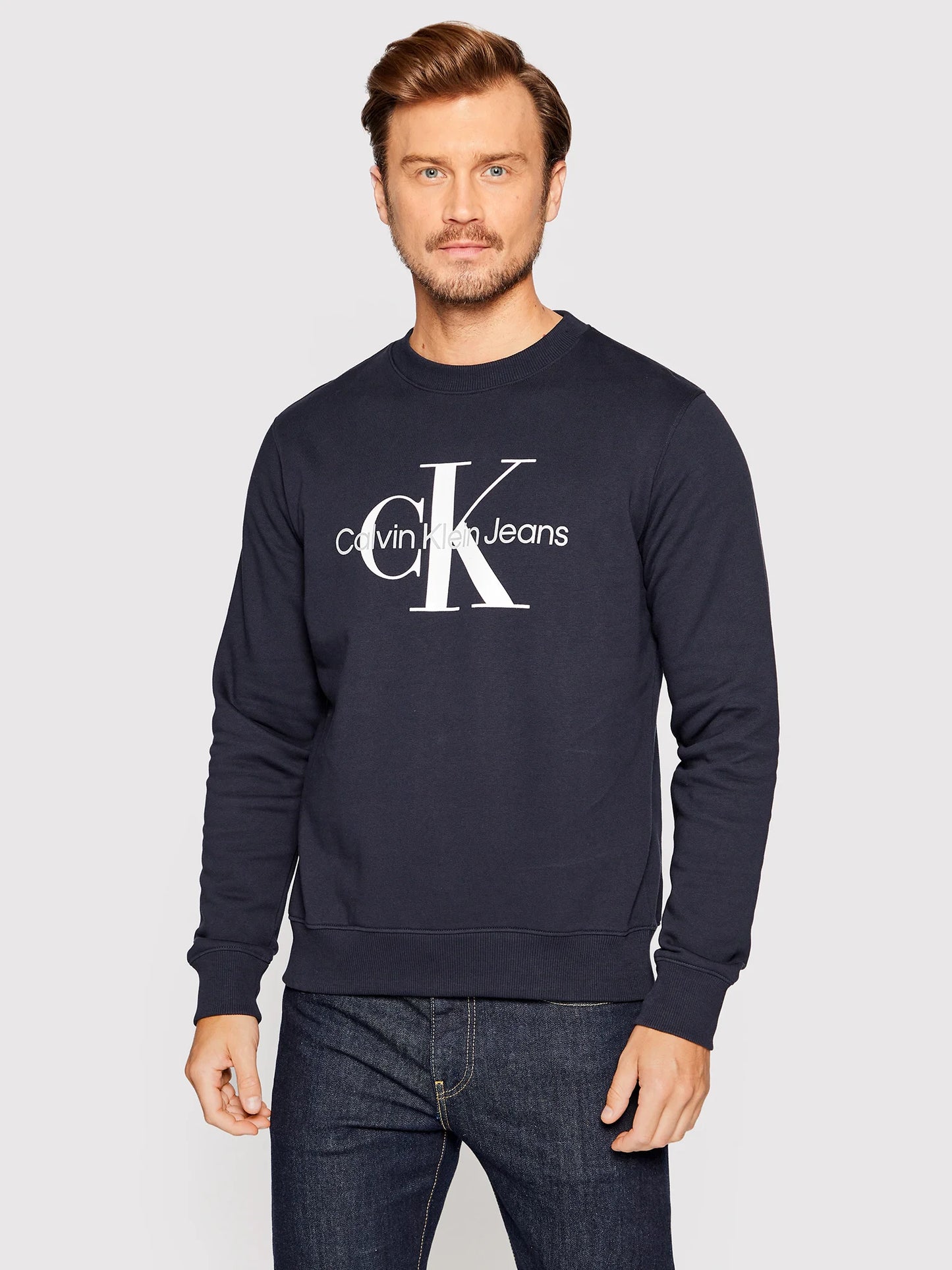 Calvin Klein Jeans Bluză J30J320933 Bleumarin Regular Fit