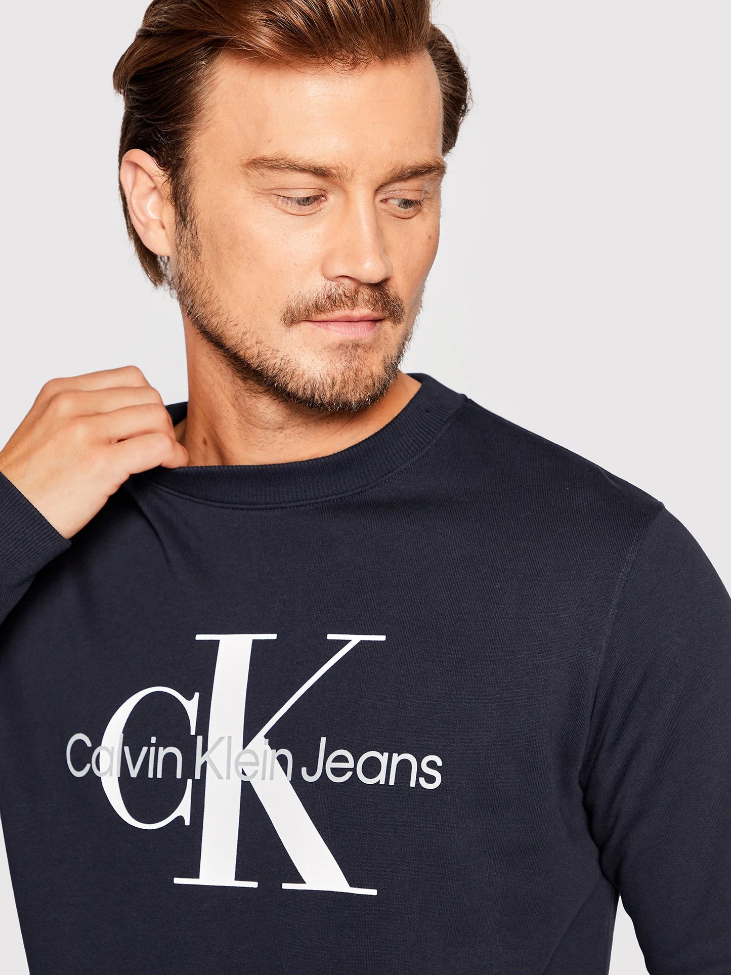 CALVIN KLEIN JEANS Bluză J30J320933 Bleumarin