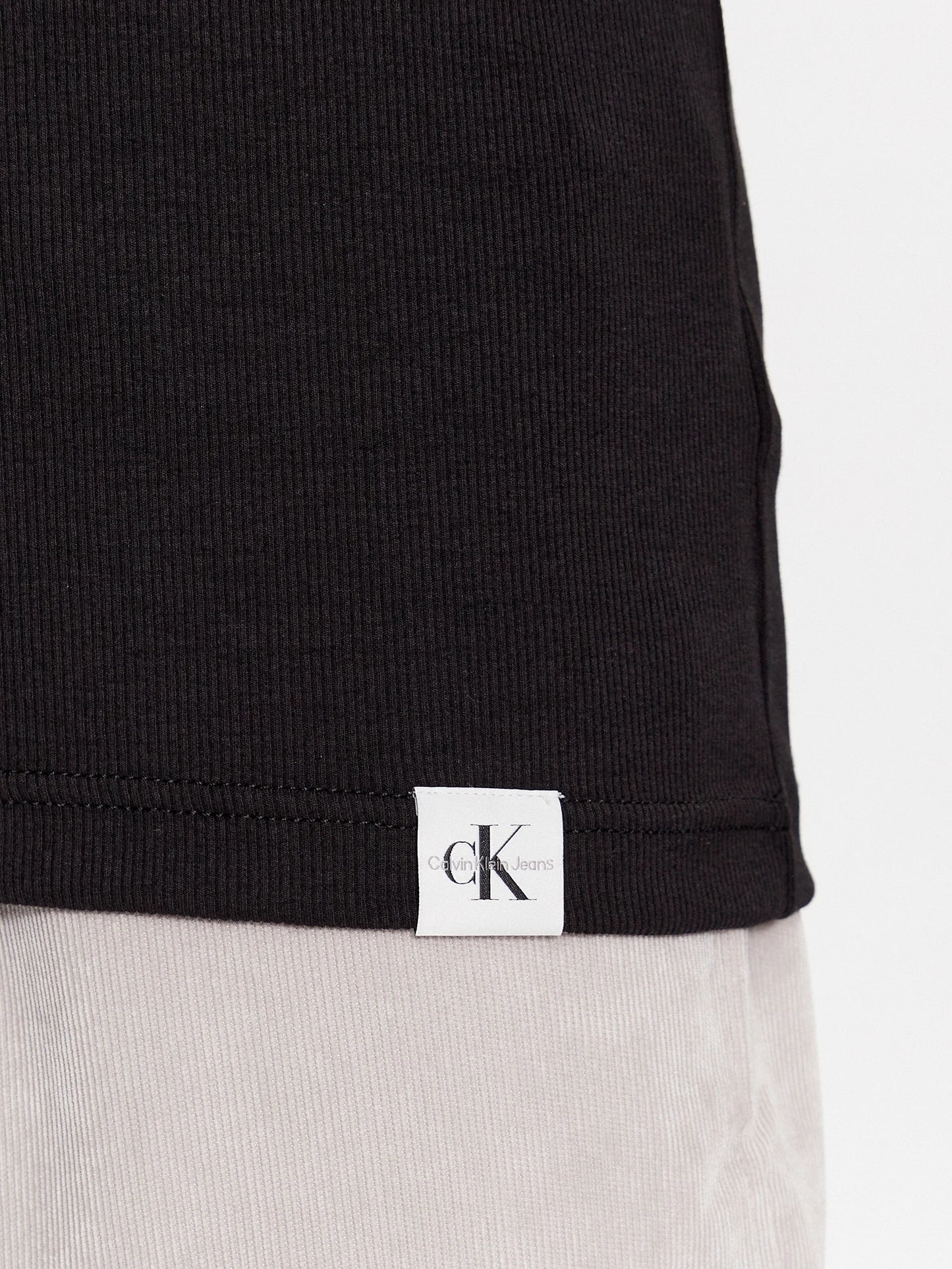 CALVIN KLEIN JEANS Bluză Longsleeve J30J323481 Negru