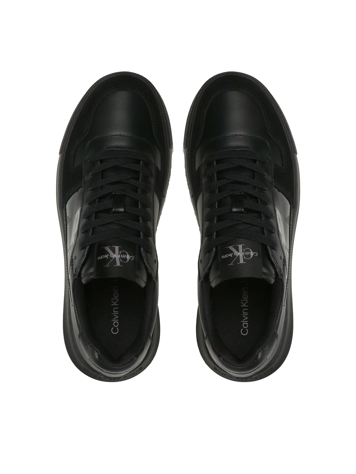 CALVIN KLEIN JEANS Sneakers Chunky Cupsole Laceup Mix Lth
