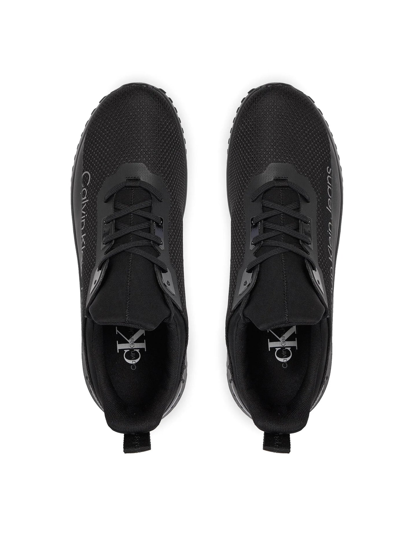 CALVIN KLEIN JEANS Sneakers Eva Run Slipon Lace Mix In Lum YM0YM00870 Negru