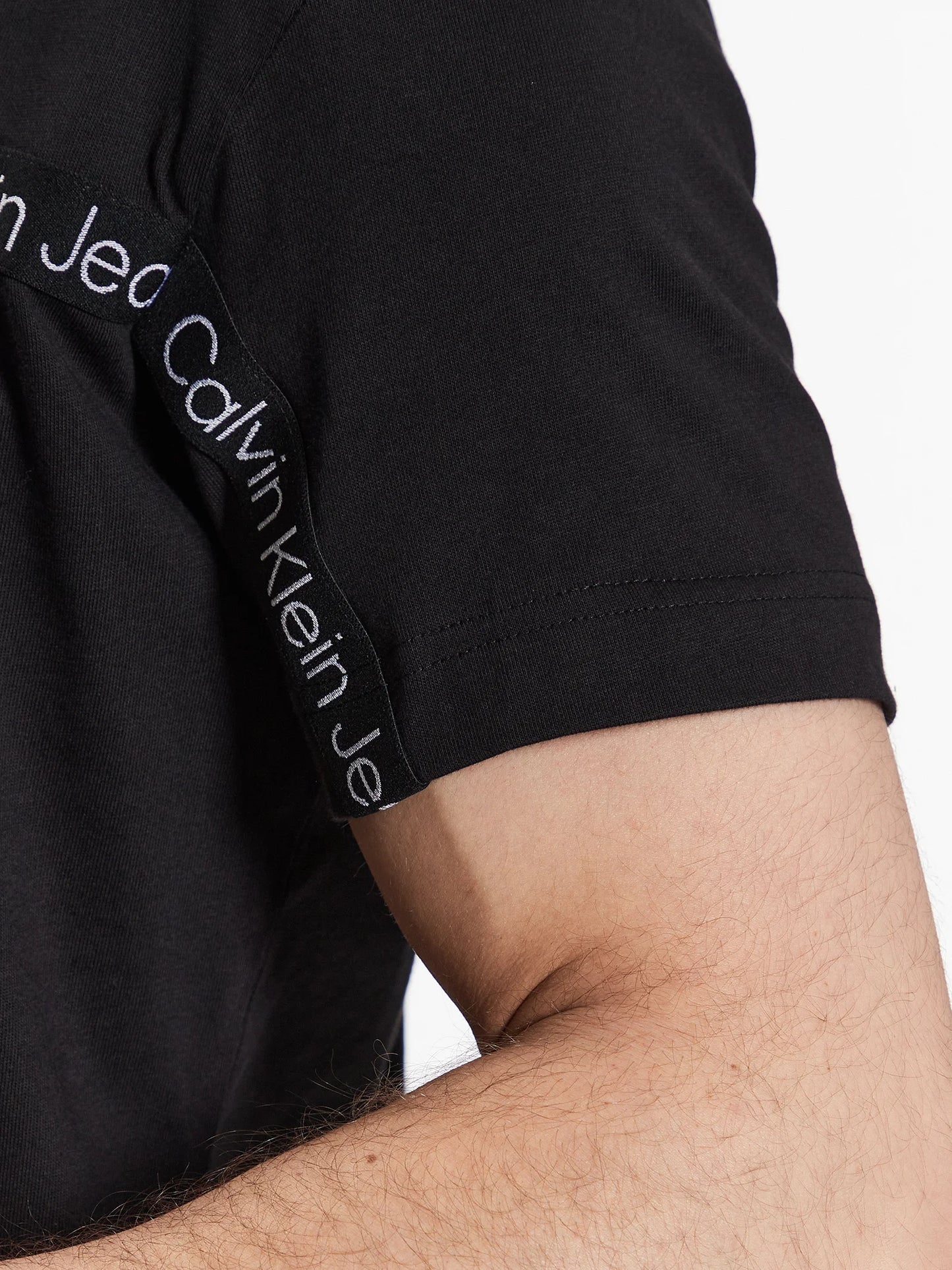 CALVIN KLEIN JEANS Tricou J30J323253 BEH - Negru