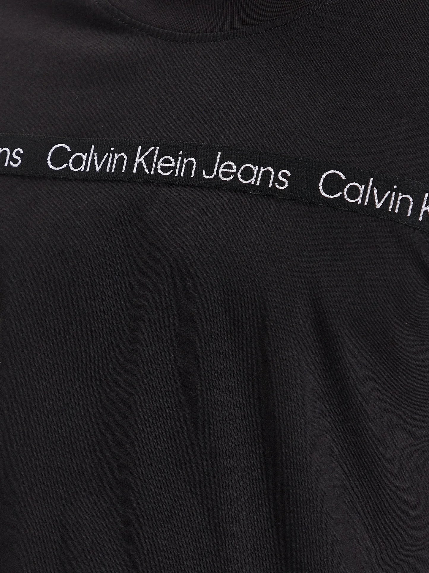 CALVIN KLEIN JEANS Tricou J30J323253 BEH - Negru