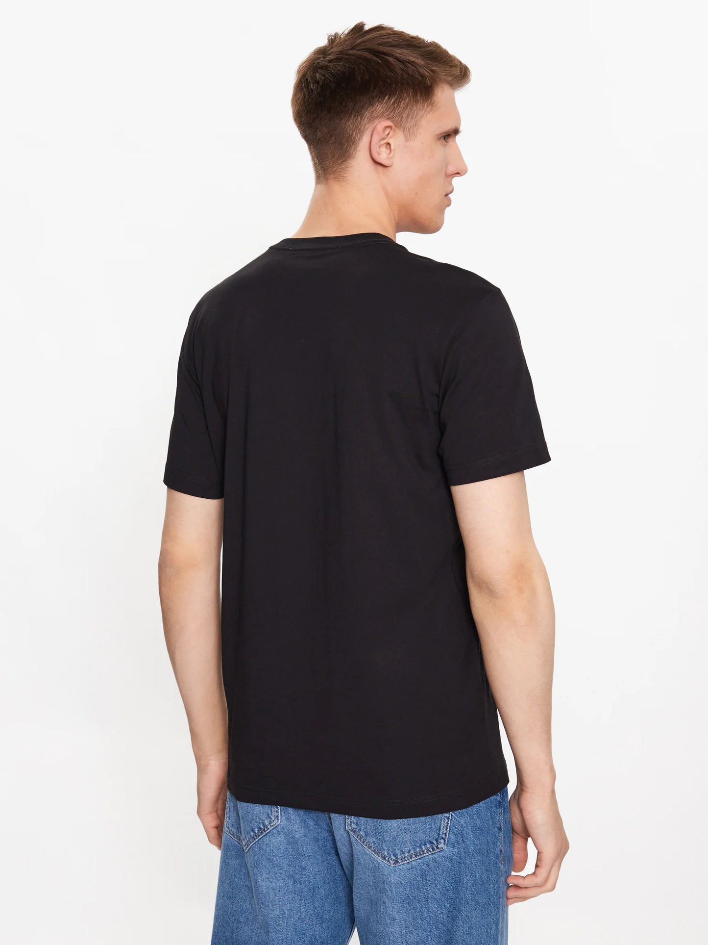CALVIN KLEIN JEANS Tricou J30J323483 BEH - Negru