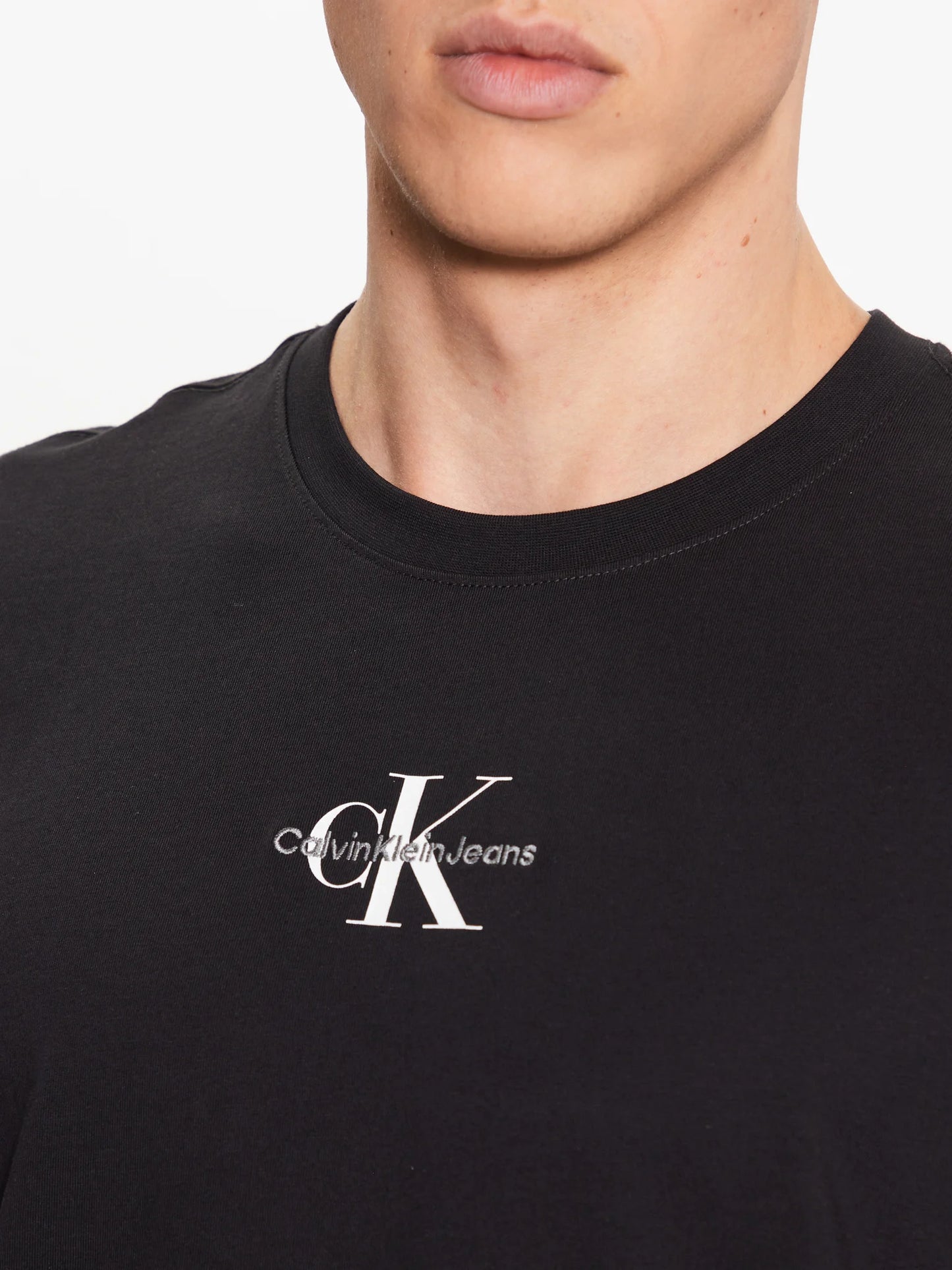 CALVIN KLEIN JEANS Tricou J30J323483 BEH - Negru