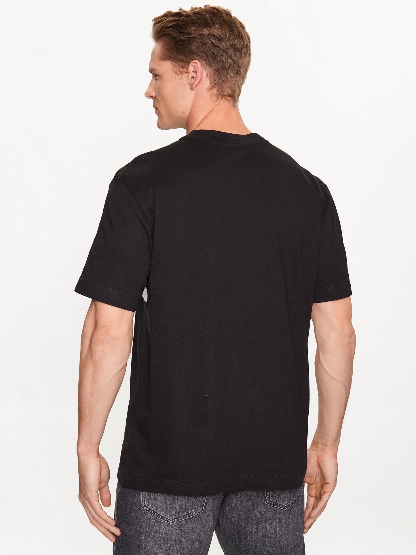 CALVIN KLEIN JEANS Tricou J30J329760 BEH - Negru