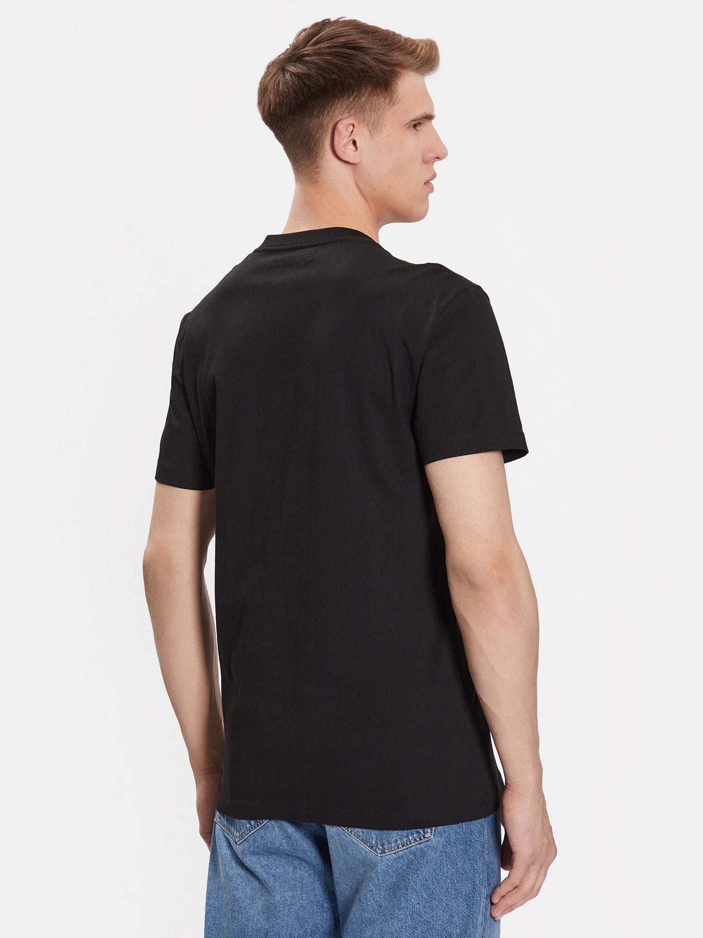 CALVIN KLEIN JEANS Tricou J30J324206 BEH - Negru