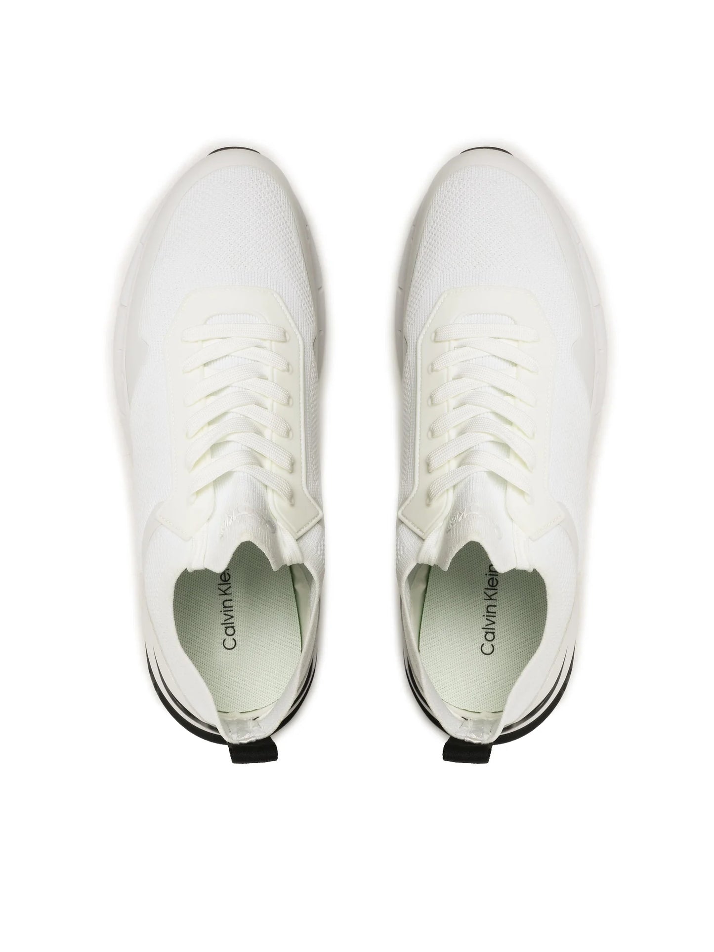 CALVIN KLEIN Sneakers Low Top Lace Up Mix White