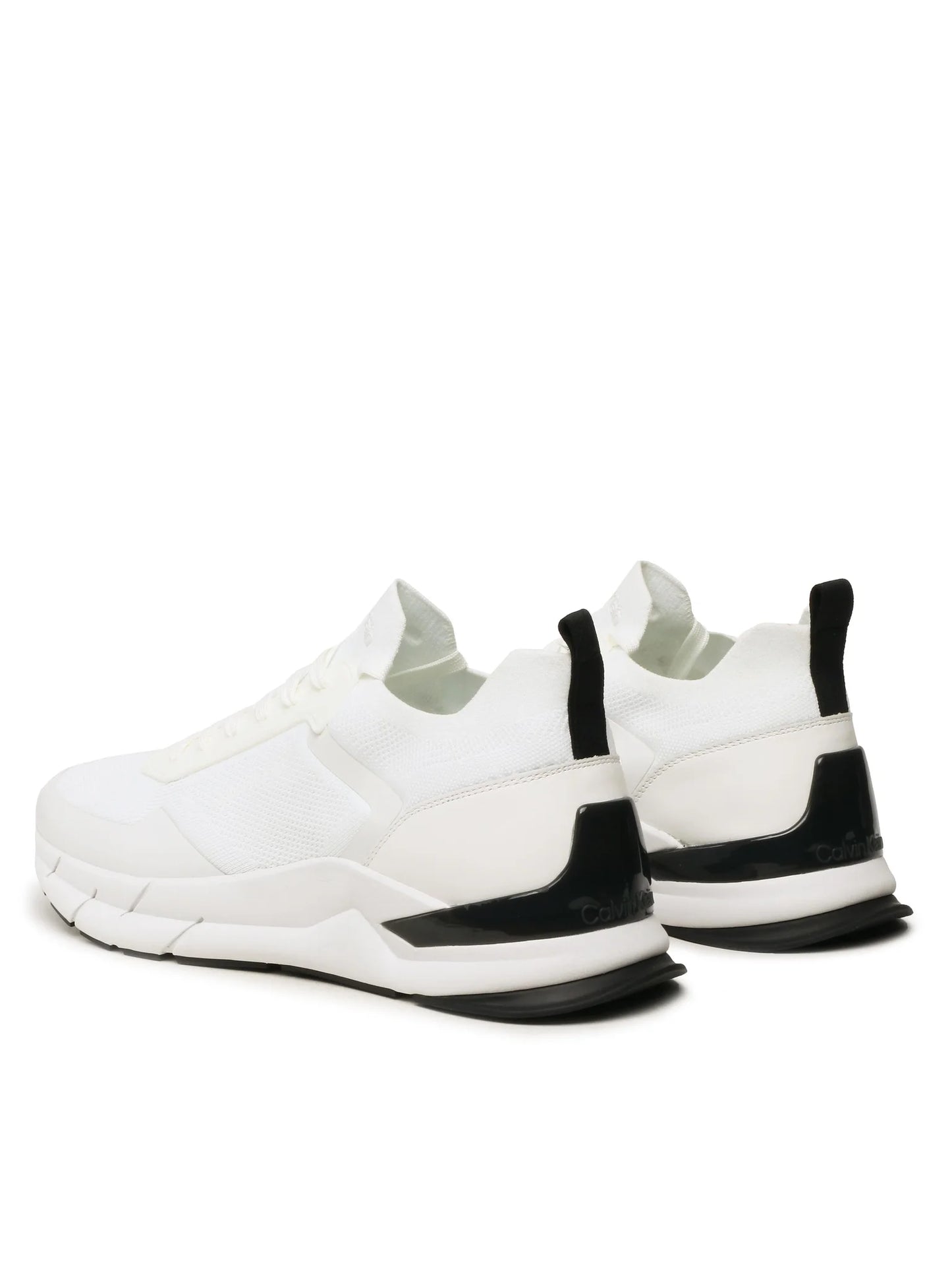 CALVIN KLEIN Sneakers Low Top Lace Up Mix White