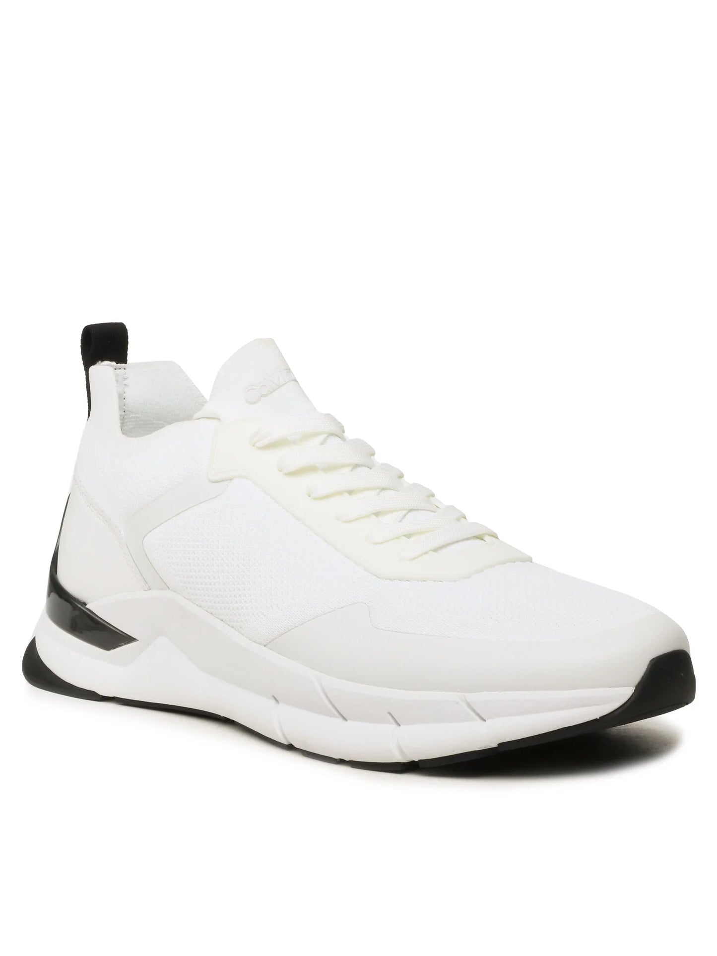 CALVIN KLEIN Sneakers Low Top Lace Up Mix White