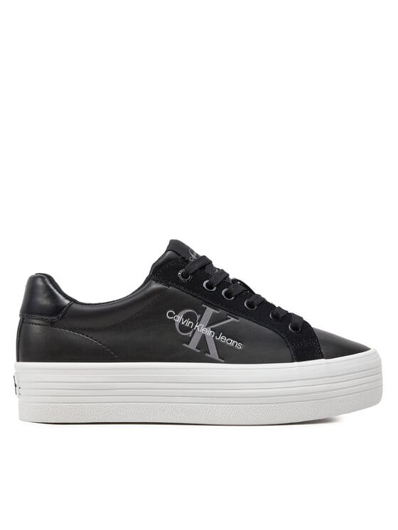 CALVIN KLEIN JEANS Sneakers Bold Vulc Flatf Low Mix YW0YW01492 Negru