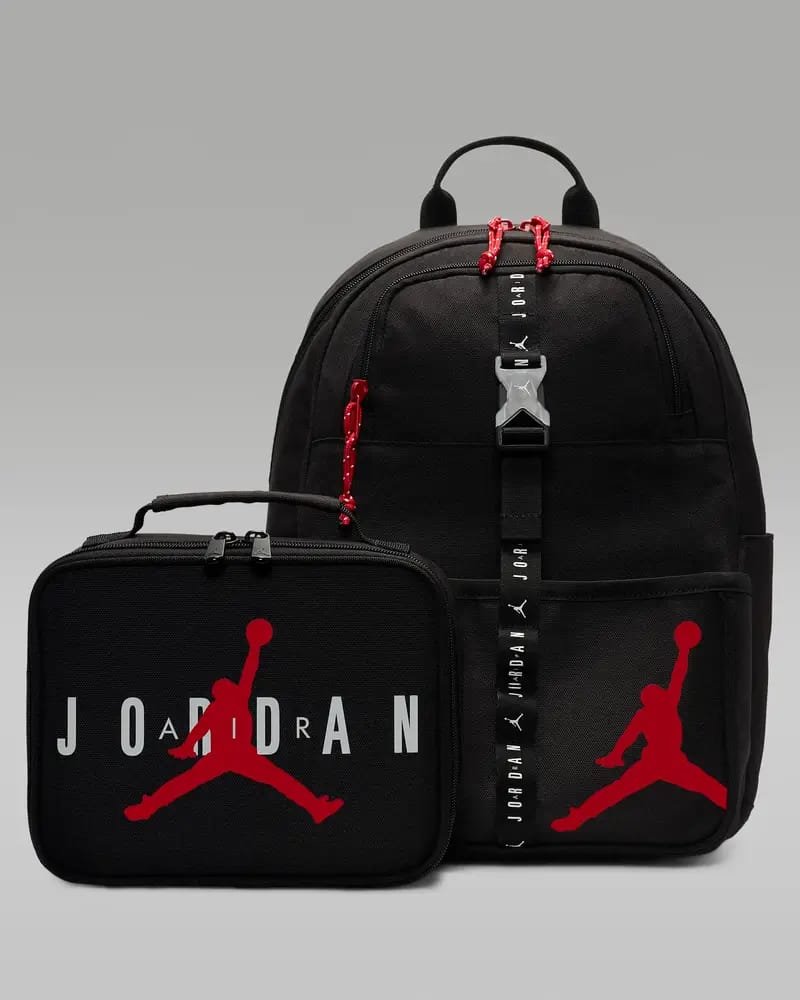 AIR JORDAN Rucsac 9A0775-023 Negru 18L+3L
