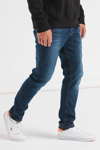 TOMMY JEANS Blugi Austin DM0DM17421 Bleumarin