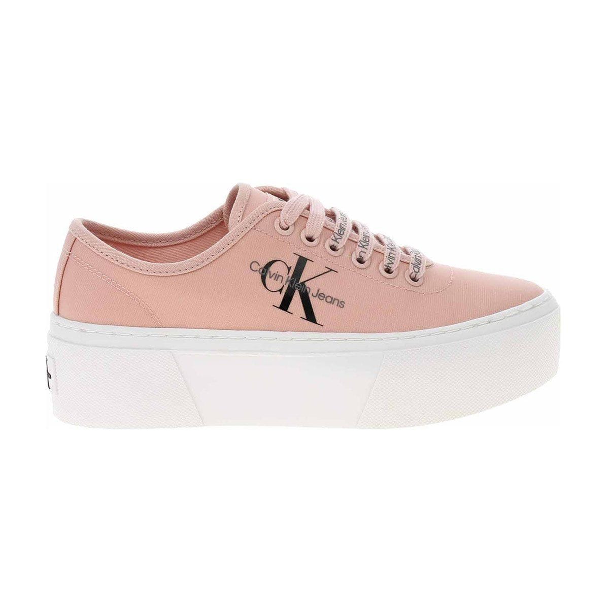 CALVIN KLEIN JEANS Cupsole Flatform Lace Up Low YW0YW00766 TKY
